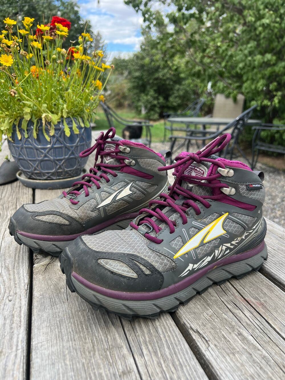 Altra Arrows Lone Peak 3 Mid Neo Women's 8 hiking camping walking shoes boots
